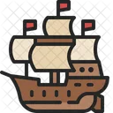 Barco mayflower  Icono