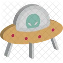 Extraterrestre Invasor Espacio Icon