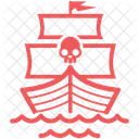 Barco pirata  Icono