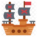 Barco pirata  Icono