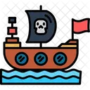 Barco pirata  Icono