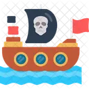 Barco pirata  Icono