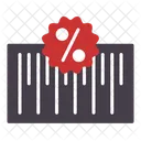 Barcode Scan Discount Icon