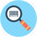 Barcode Scanner Magnifier Icon