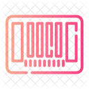 Barcode Electronics Line Icon