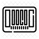 Barcode Electronics Line Icon