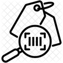 Barcode Prufen Suchen Icon