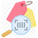 Barcode Prufen Suchen Icon