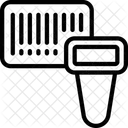 Barcode Scannen Suche Logistik Symbol