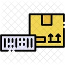 Barcode Order Fulfillment Package Icon