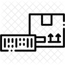 Barcode Order Fulfillment Package Icon