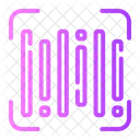 Barcode Print Bar Code Icon