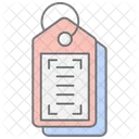 Barcode Label  Icon