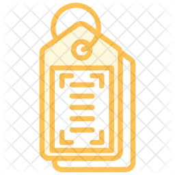 Barcode Label  Icon