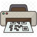 Barcode Print  Icon