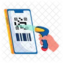 Barcode Reader Barcode Scanning Qr Code Icon