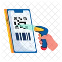 Barcode Reader Barcode Scanning Qr Code Icône