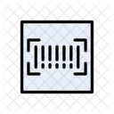 Barcode Scan Label Icon
