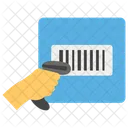 Handscanner Barcodeleser Barcodescannen Icon