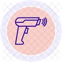 Barcode Scanner Inspection Icon