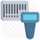 Barcode Scannen Suche Logistik Symbol