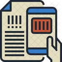Barcode Scan Mobile Icon