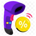 Scanner Retail People Icon