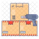 Barcode Scanner Code Reader Barcode Monitoring Icon