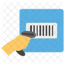 Hand Scanner Barcode Reader Barcode Scanning Icon