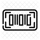 Barcode Tag Scan Label Icon