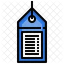 Barcode Tag  Icon