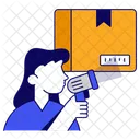 Barcode Tracking Price Code Scan Barcode Scanning Icon