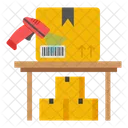 Barcode tracking  Icon