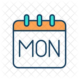 Bare minimum monday Icon - Download in Line Style