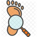 Barefoot Magnifying Glass  Icon