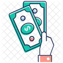 Bargeld Geld Wahrung Icon