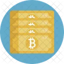 Bitcoin Geld Munze Icon