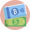 Bitcoin Geld Munze Icon