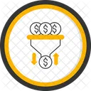 Barverkaufspipeline Cashflow Umsatzzyklus Symbol