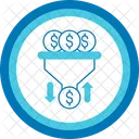 Barverkaufspipeline Cashflow Umsatzzyklus Symbol