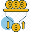 Barverkaufspipeline Cashflow Umsatzzyklus Symbol