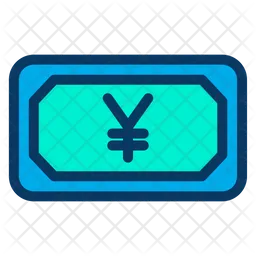 Bargeld Yen  Symbol