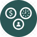 Geldanlage Finanzinvestor Investor Icon