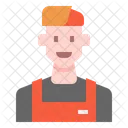 Barista Man  Icon