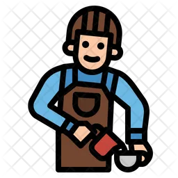 Barista server  Icon