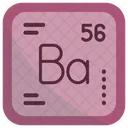 Barium Chemistry Periodic Table Icon