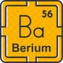 Barium Preodic Table Preodic Elements Icon