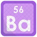 Barium Periodic Table Chemists Icon