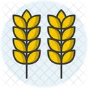 Barley Agriculture Farming Icon