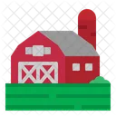 Barn Field Farm Icon